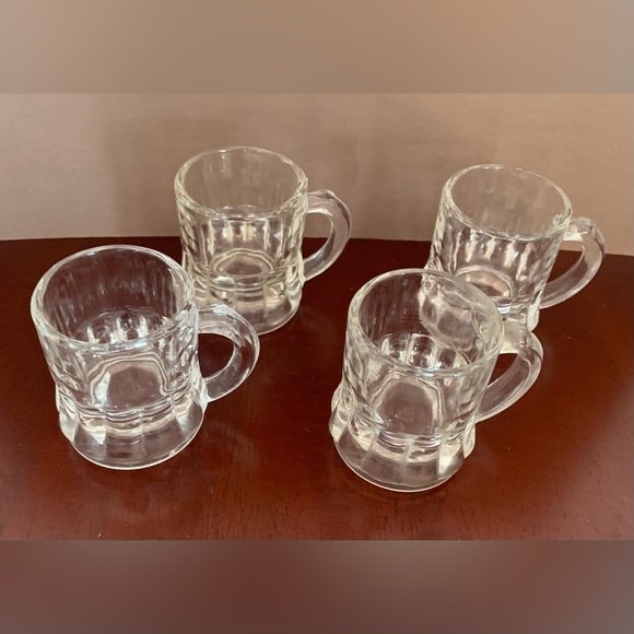 Vintage Miniature Beer Mugs Shot Glasses (Set of 4) - Picture 2 of 3